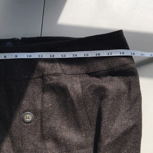 ADDITION Elle wool blend matching blazer midi skirt set tweed size 16 - Picture 11 of 14